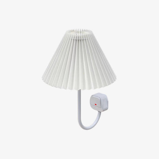 Plug-in Wall Light ∅ 7.9″ x H 12.2″ / Dia 20cm x H 31cm / White / US plug Wall lamp