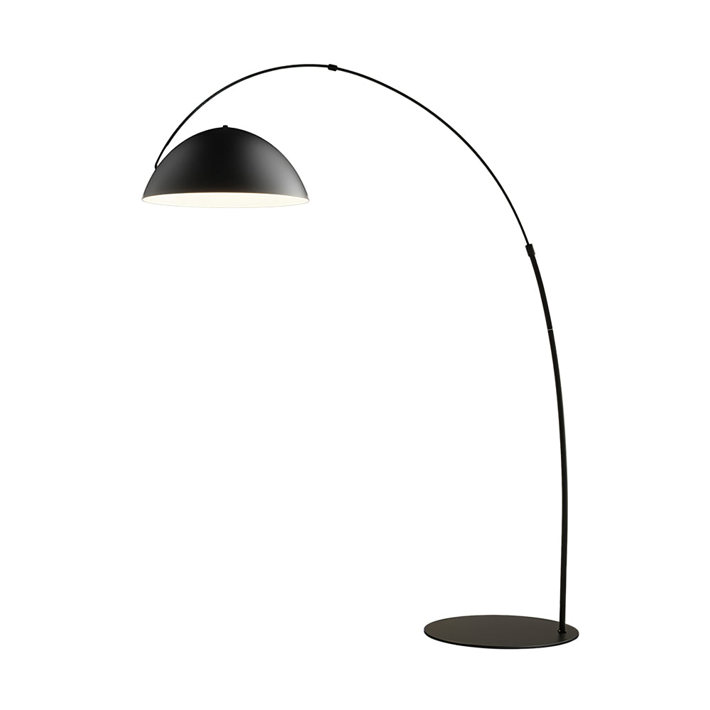 Verse Arc Floor Lamp ∅ 57.5″ x H 71.6″ / Dia 146cm x H 182cm / Black / US Plug Floor lamp