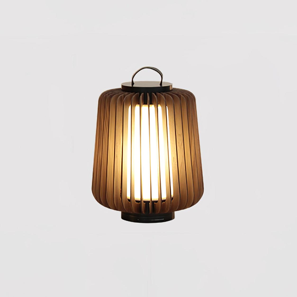 Portable Lantern Outdoor Light ∅ 13″ x H 15.4″ / Dia 33cm x H 39cm / Warm Light / Model A: Wired Version Outdoor