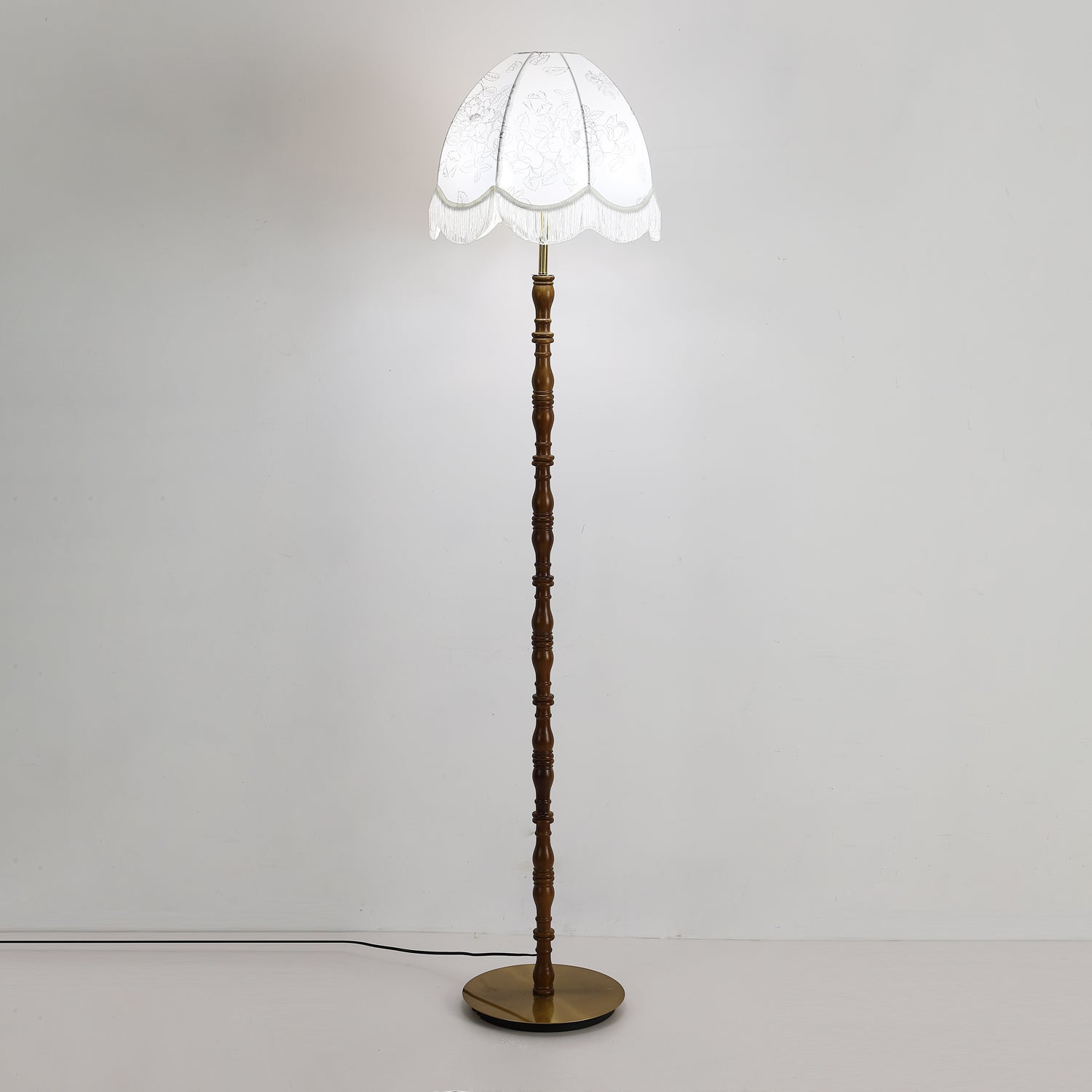 Printed Tassel Floor Lamp Floor lamp