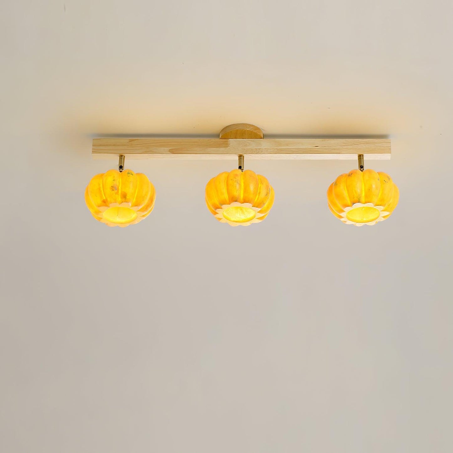 Pumpkin Multi Head Ceiling Lamp