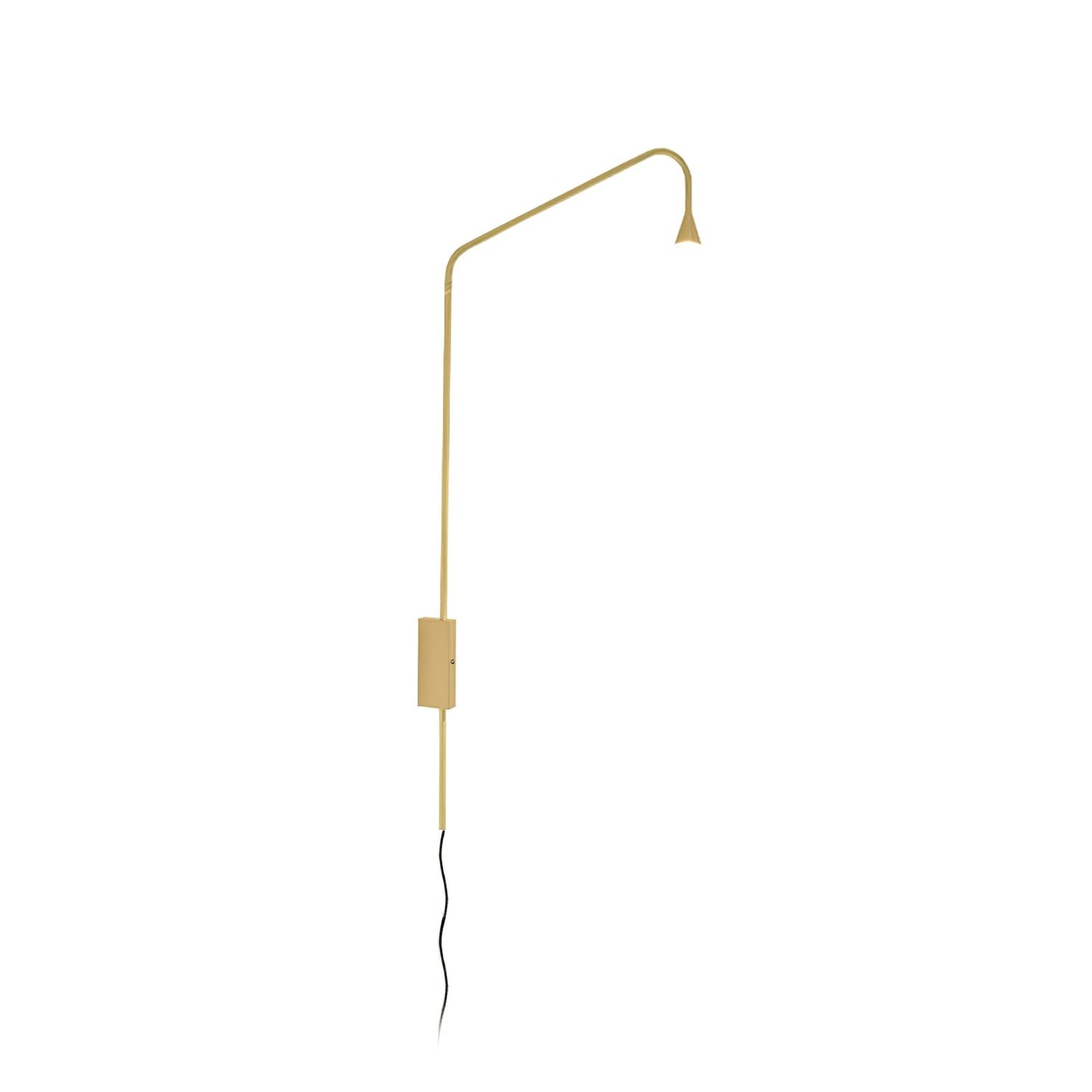 Pureform Wall Lamp ∅ 17.7″ x H 45.3″ / Dia 45cm x H 115cm / Gold / US plug Wall lamp