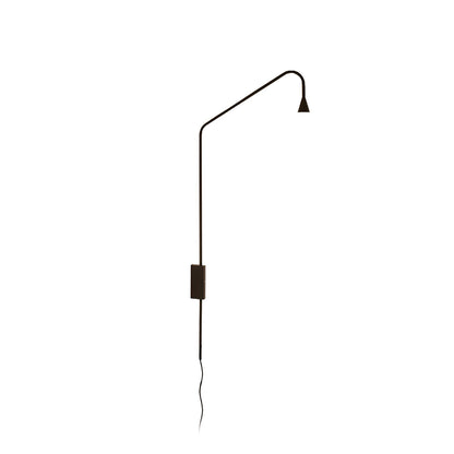 Pureform Wall Lamp ∅ 17.7″ x H 45.3″ / Dia 45cm x H 115cm / Black / US plug Wall lamp