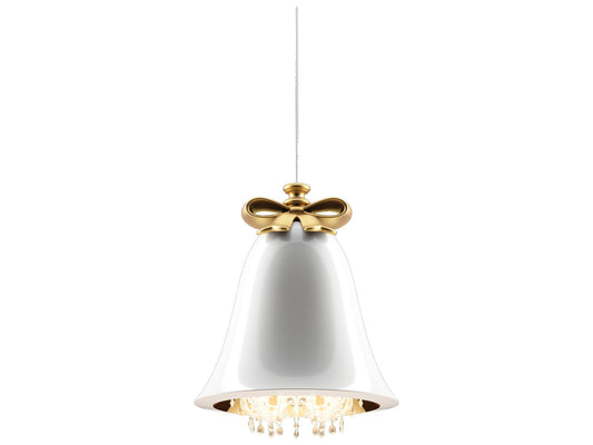 Qeeboo 12-Light Mabelle Bell Chandelier in White