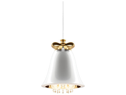 Qeeboo 12-Light Mabelle Bell Chandelier in White