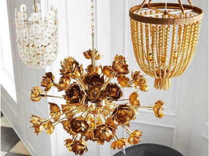 Regina Andrew Adeline 22-Light Sputnik Chandelier in Gold