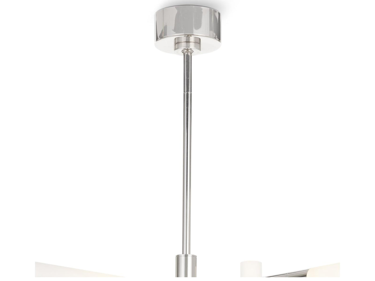 Regina Andrew 8-Light Cass Geometric Chandelier in Polished Nickel