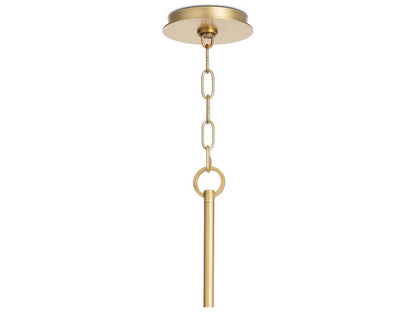 Regina Andrew 12-Light Dion Chandelier Natural Brass Globe Tiered