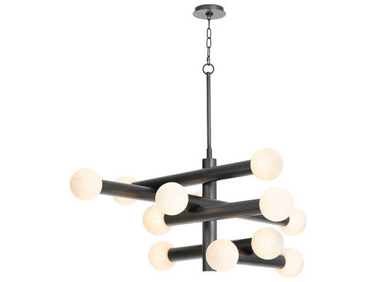 Regina Andrew Dion 12-Light Globe Tiered Chandelier in Oil Rubbed Bronze