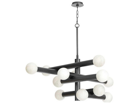 Regina Andrew Dion 12-Light Globe Tiered Chandelier in Oil Rubbed Bronze
