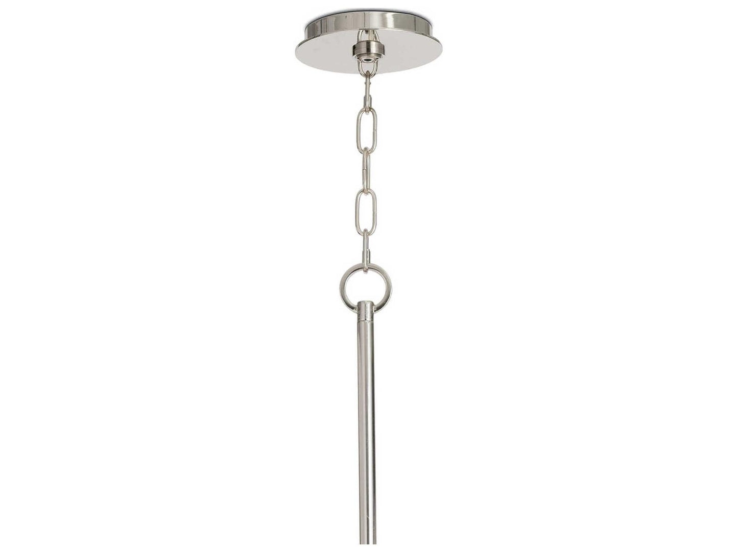 Regina Andrew Dion 12-Light Polished Nickel Globe Tiered LED Chandelier