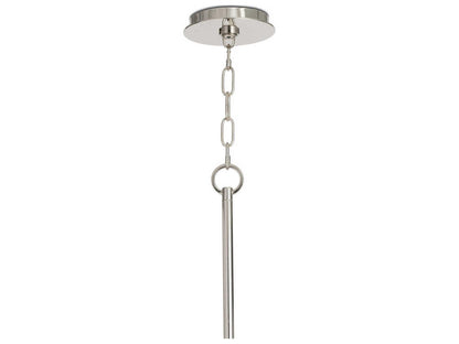 Regina Andrew Dion 12-Light Polished Nickel Globe Tiered LED Chandelier