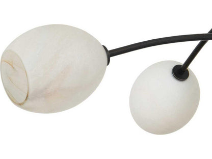 Regina Andrew Artemis 6-Light Chandelier in Oil Rubbed Bronze with Alabaster Glass