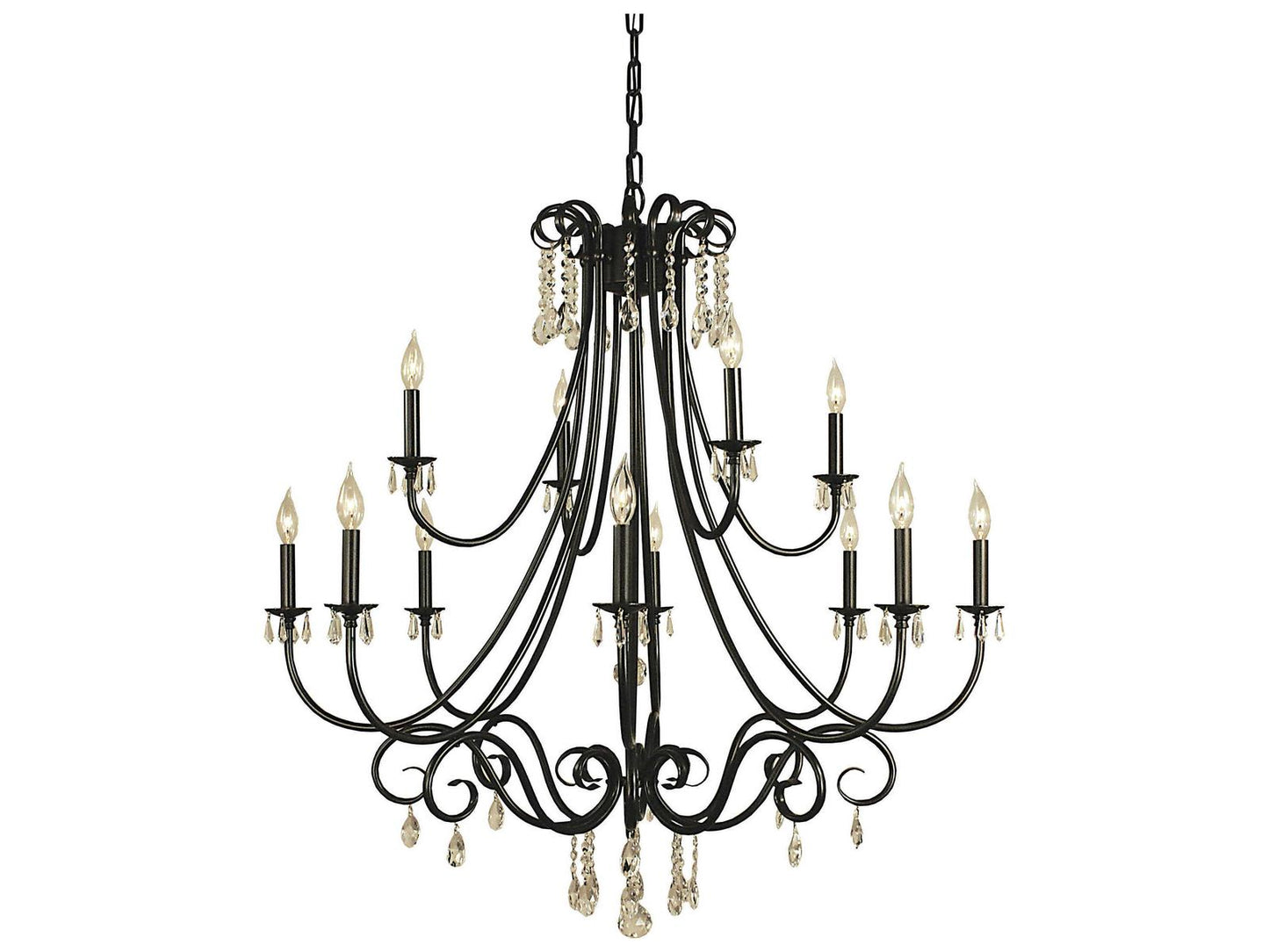 Framburg Liebestraum 12-Light Foyer Chandelier