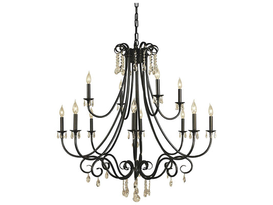 Framburg Liebestraum 12-Light Foyer Chandelier