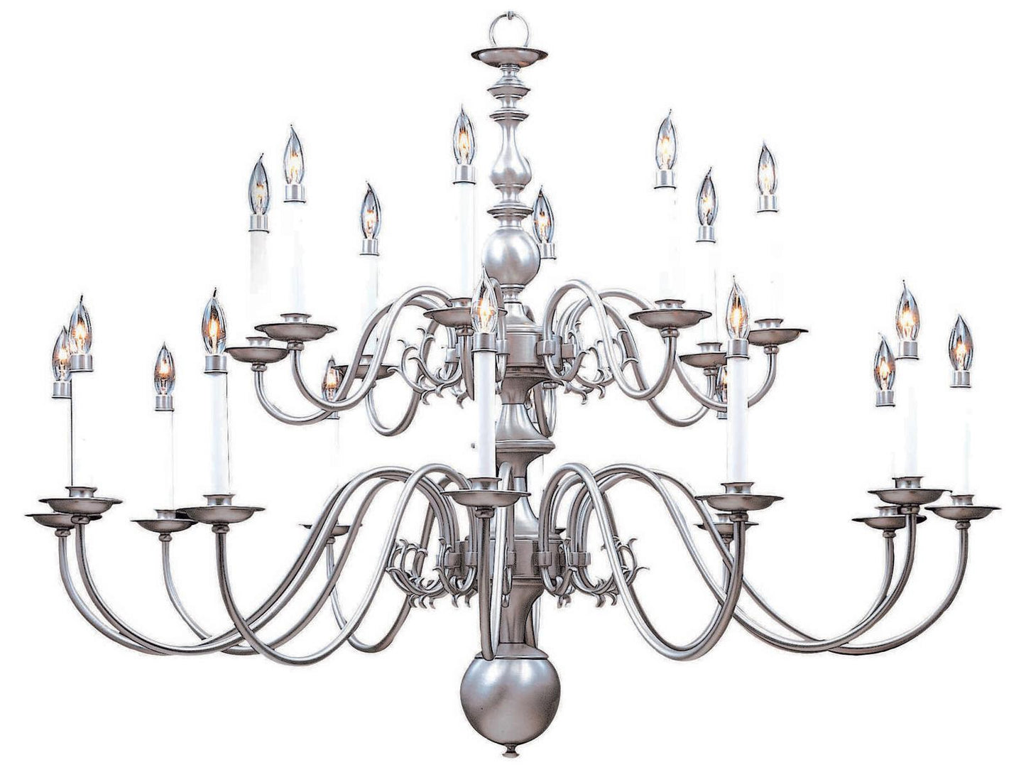 Framburg 20-Light Jamestown Foyer Chandelier
