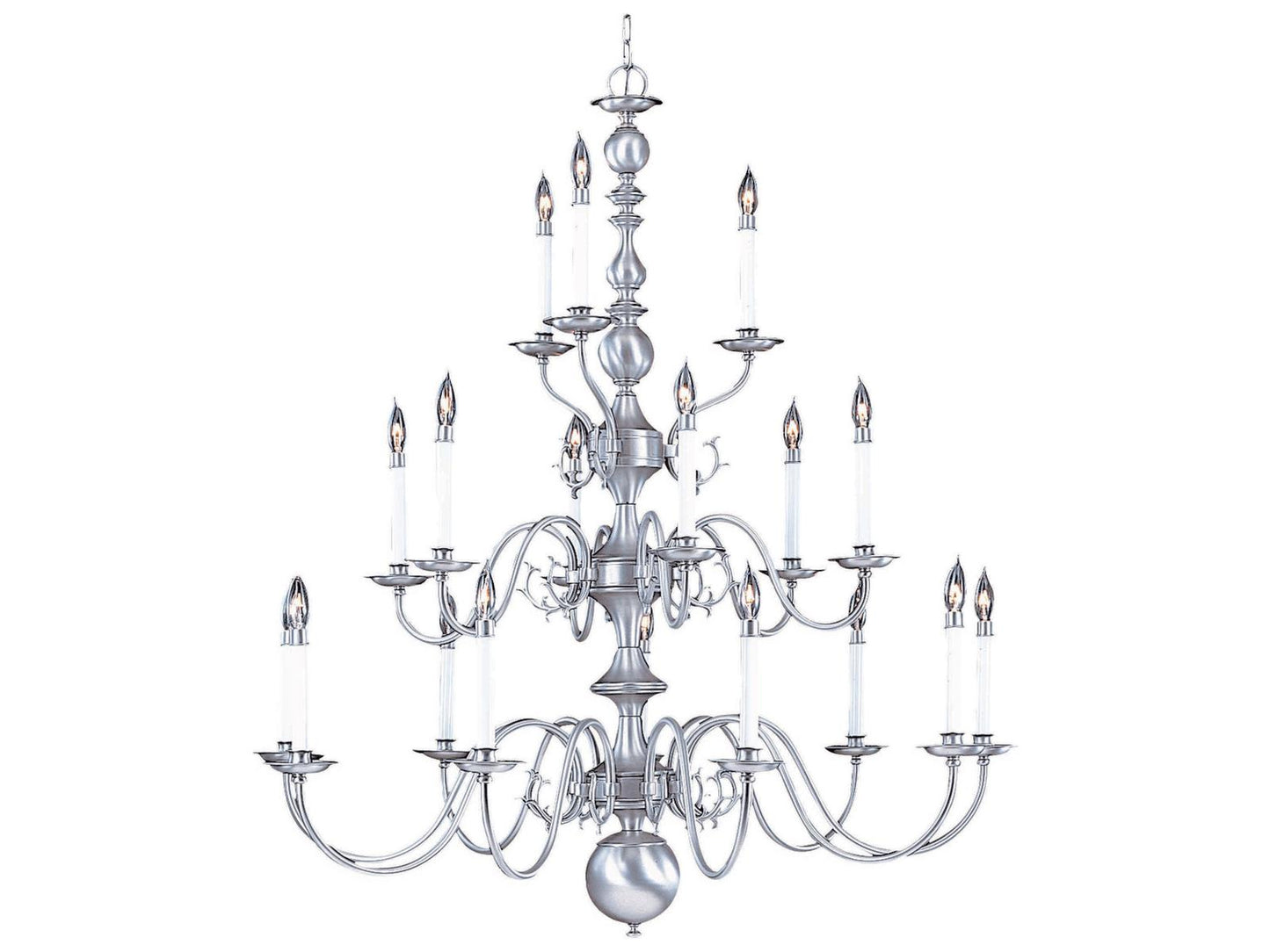 Framburg 18-Light Jamestown Colonial Chandelier