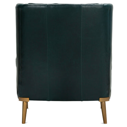 Lyra Leather Accent Chair