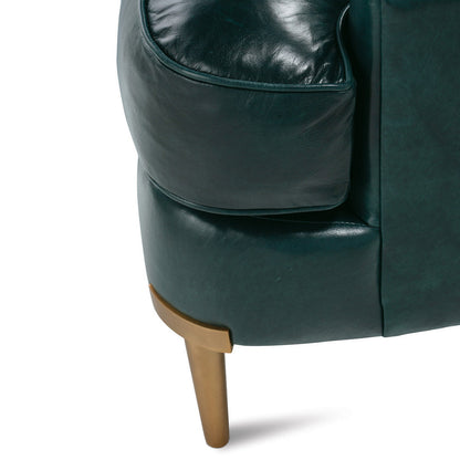 Lyra Leather Accent Chair