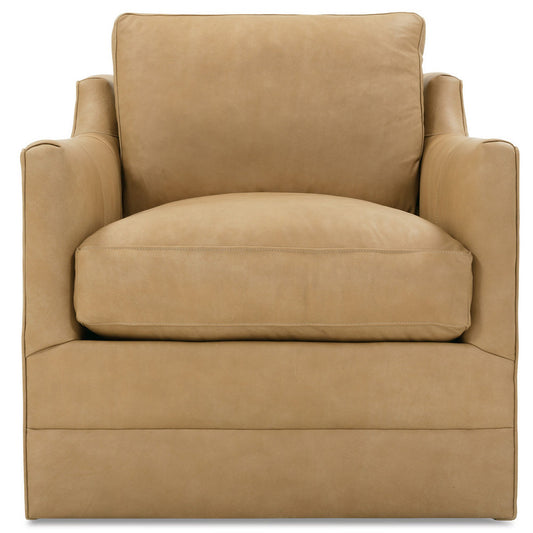 Madeline Leather Swivel Chair