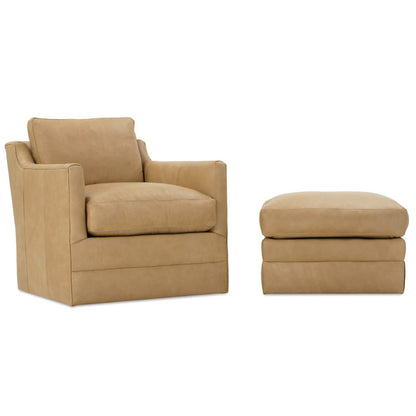 Madeline Leather Swivel Chair