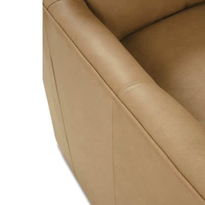 Madeline Leather Swivel Chair