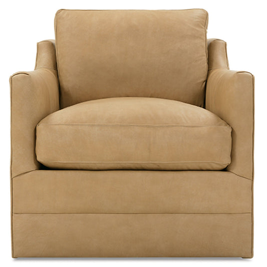Madeline Leather Swivel Chair