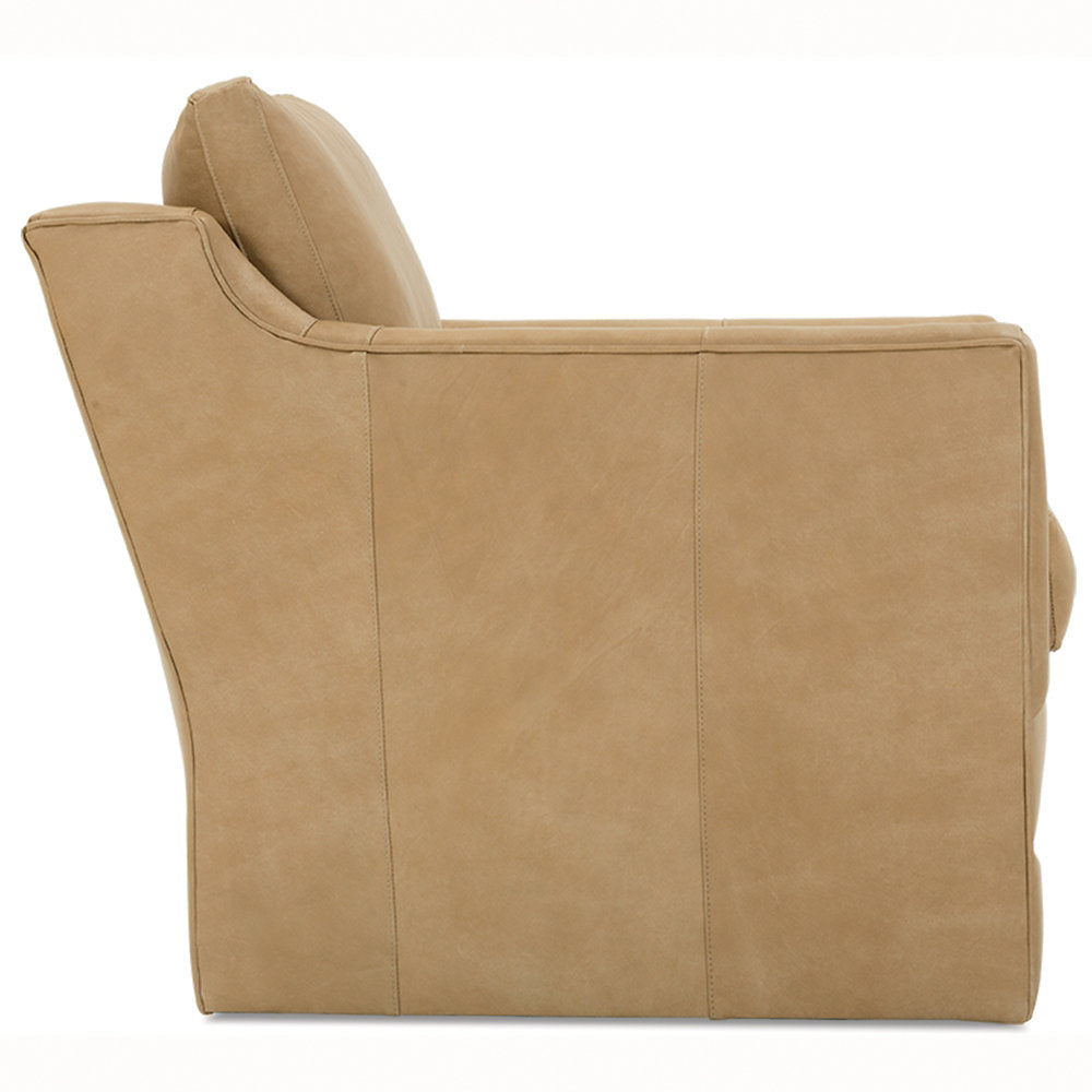 Madeline Leather Swivel Chair