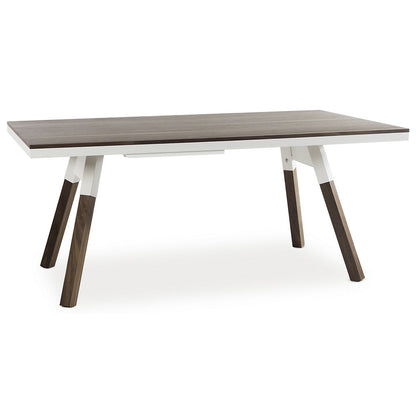 You and Me Walnut Ping Pong Table