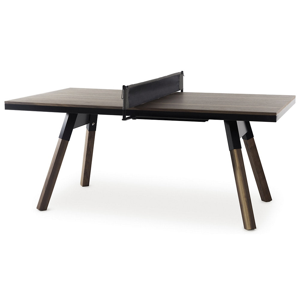 You and Me Walnut Ping Pong Table