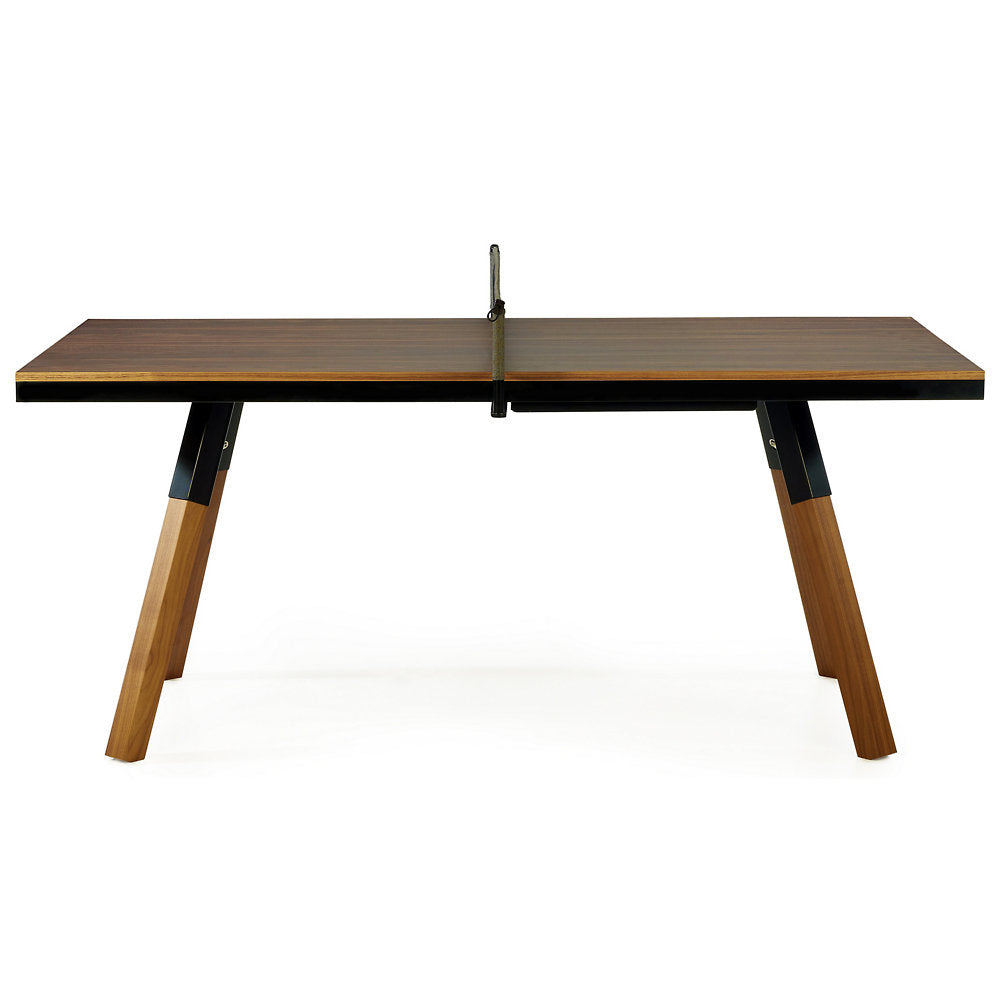 You and Me Walnut Ping Pong Table
