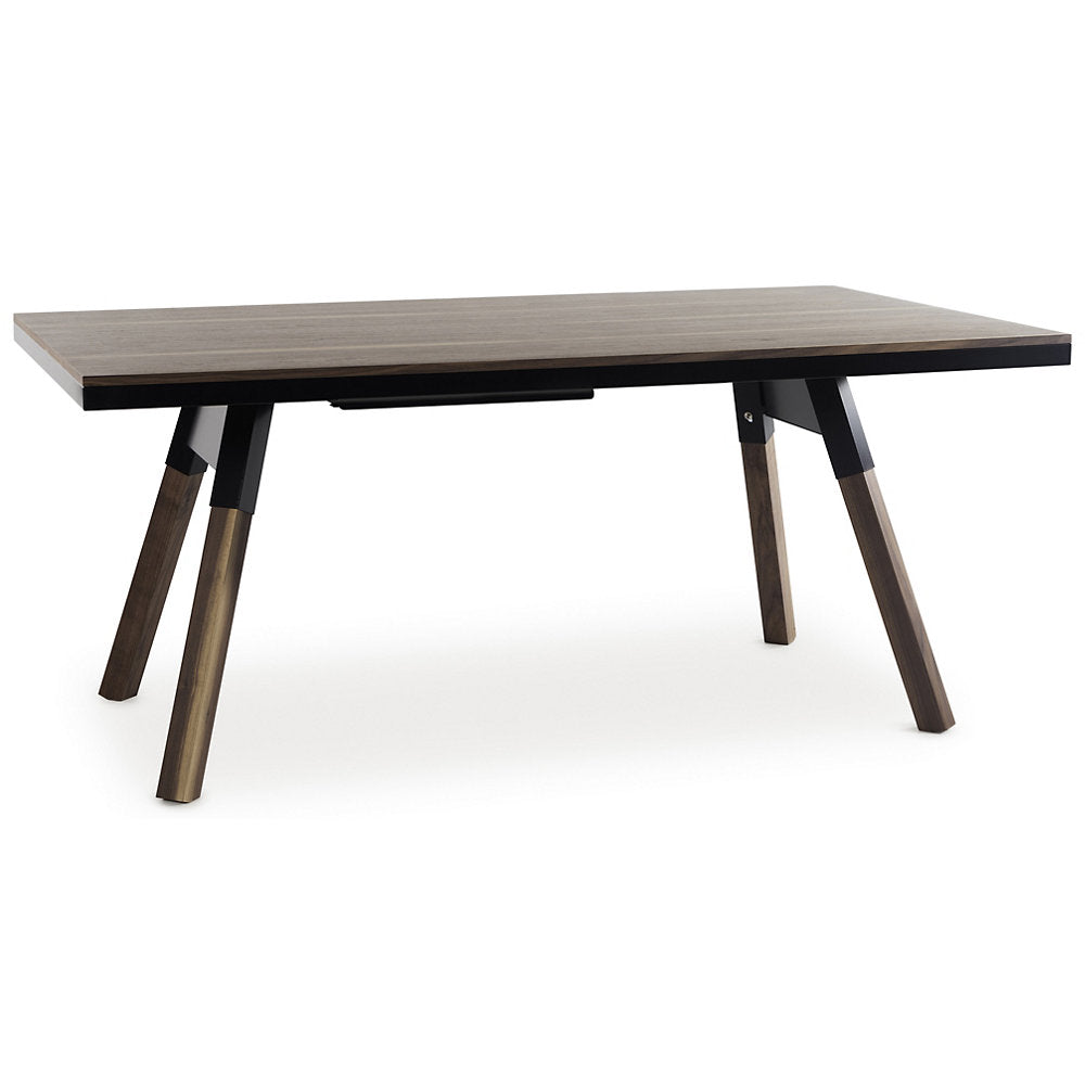 You and Me Walnut Ping Pong Table