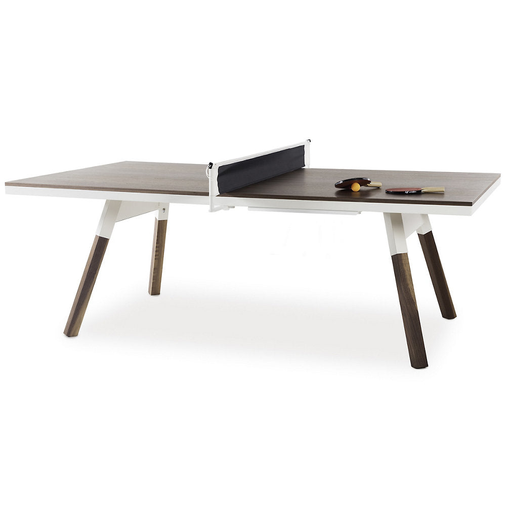 You and Me Walnut Ping Pong Table