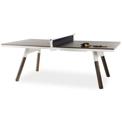 You and Me Walnut Ping Pong Table
