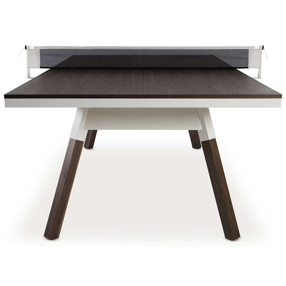 You and Me Walnut Ping Pong Table