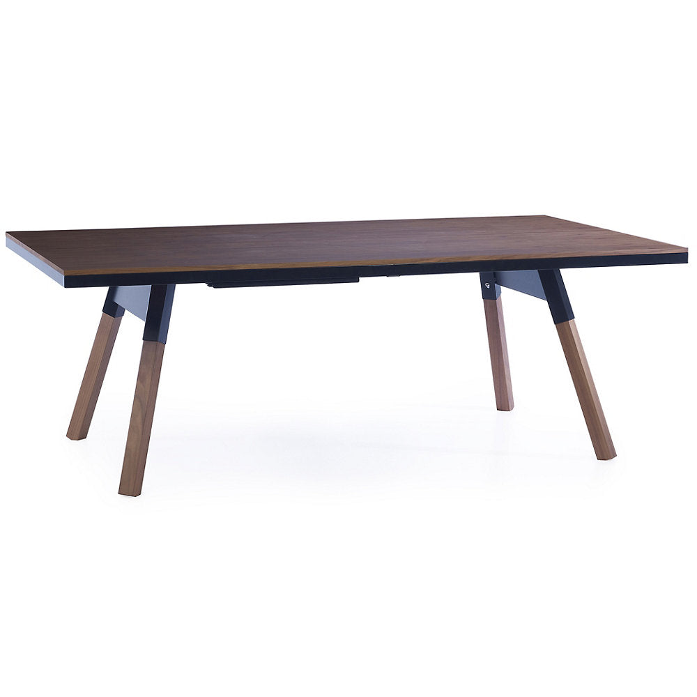 You and Me Walnut Ping Pong Table
