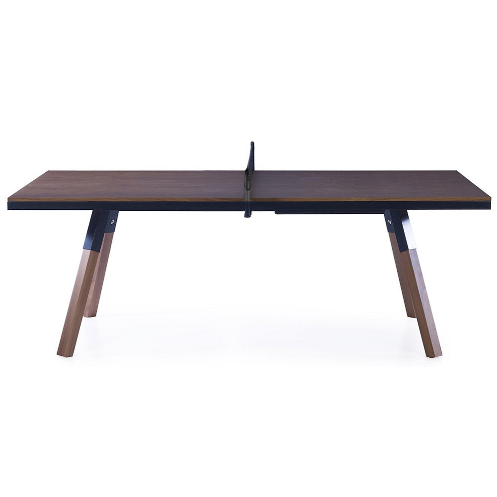 You and Me Walnut Ping Pong Table