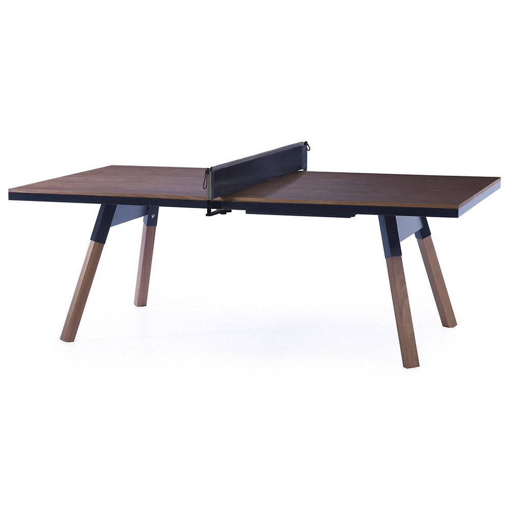 You and Me Walnut Ping Pong Table