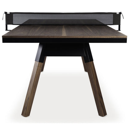You and Me Walnut Ping Pong Table