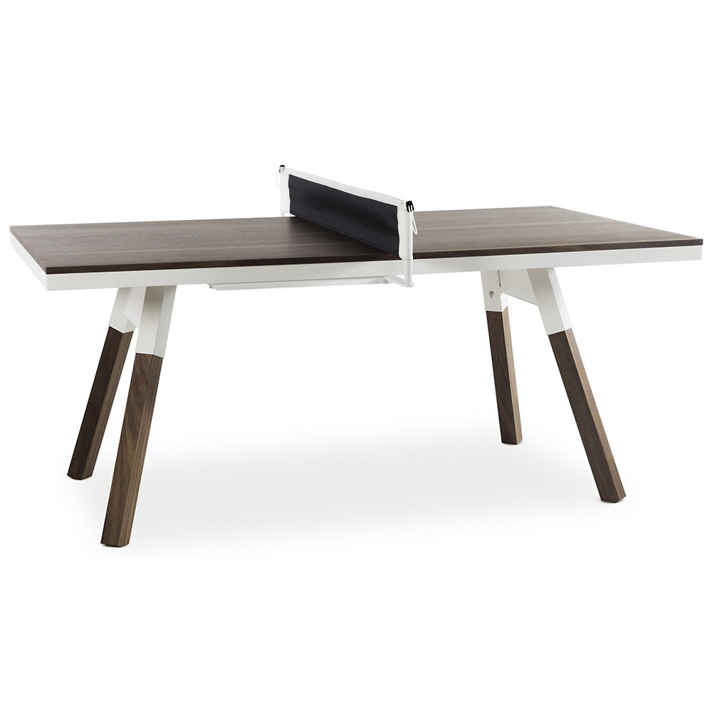 You and Me Walnut Ping Pong Table
