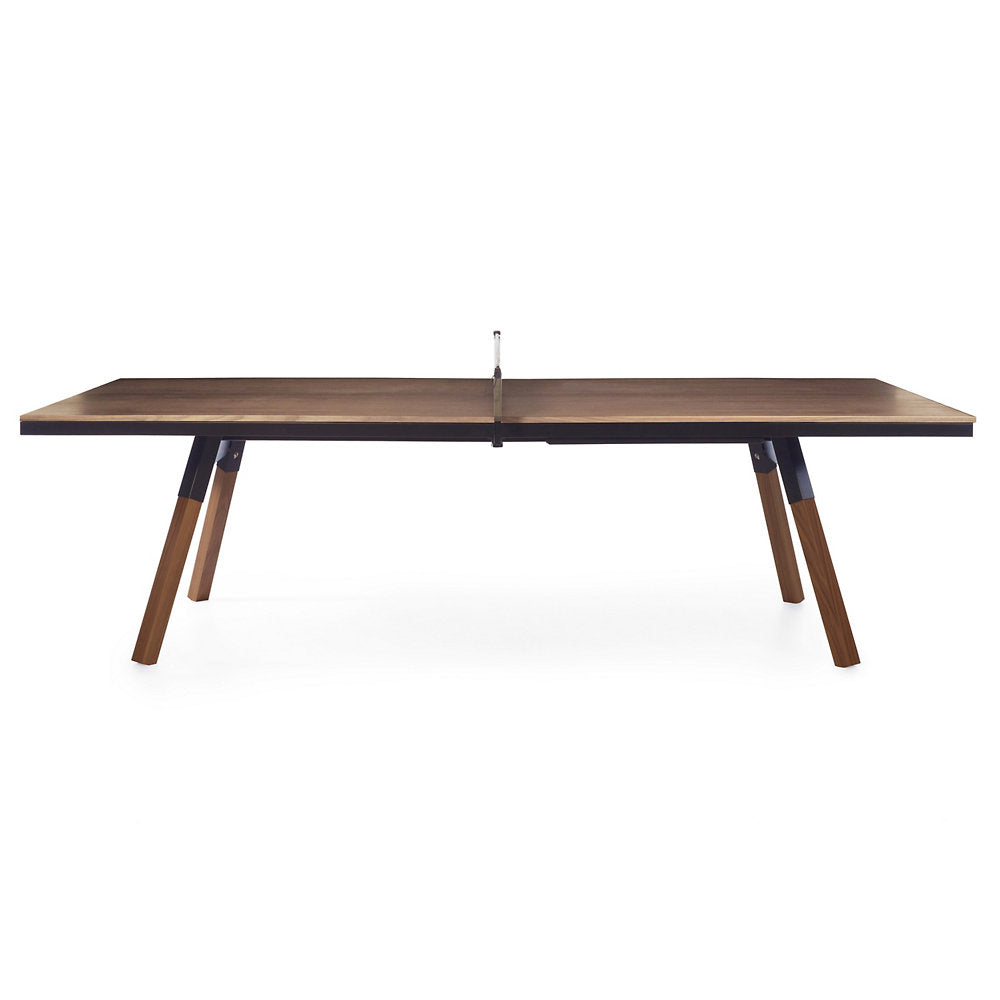 You and Me Walnut Ping Pong Table