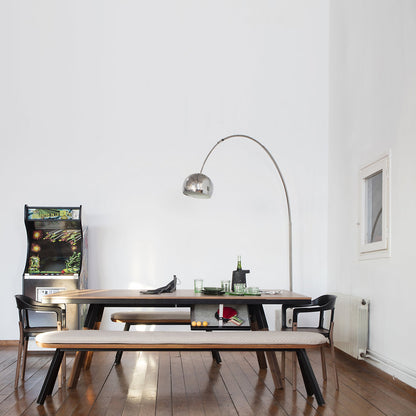 You and Me Walnut Ping Pong Table