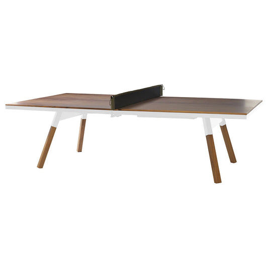 You and Me Walnut Ping Pong Table