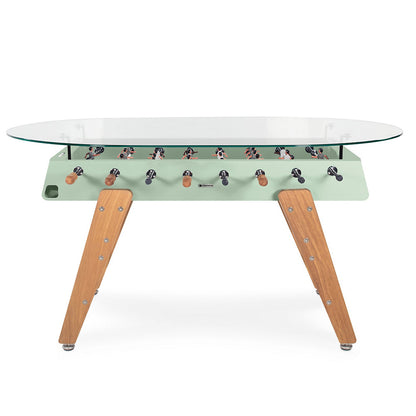 RS3 Wood Oval Dining Foosball Table