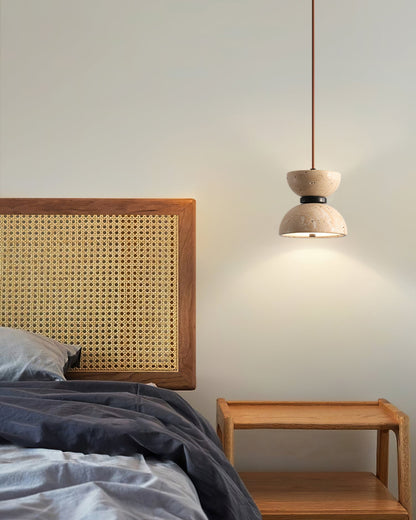 Vireo Travertine Pendant Light