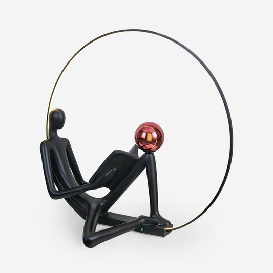 Reader Sculpture Floor Lamp Floor lamp
