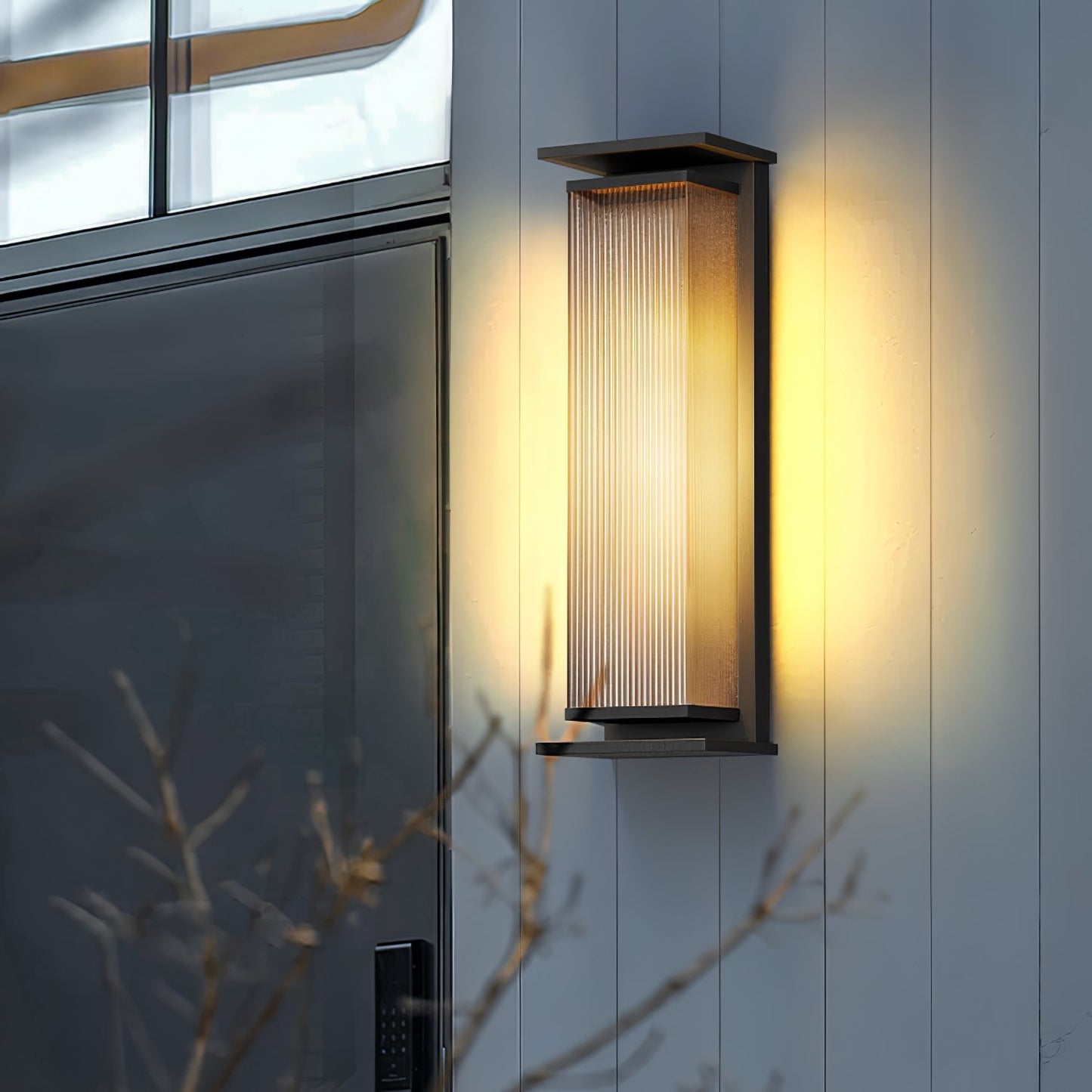 Rectangular Box Outdoor Wall Lamp Outdoor Lighting