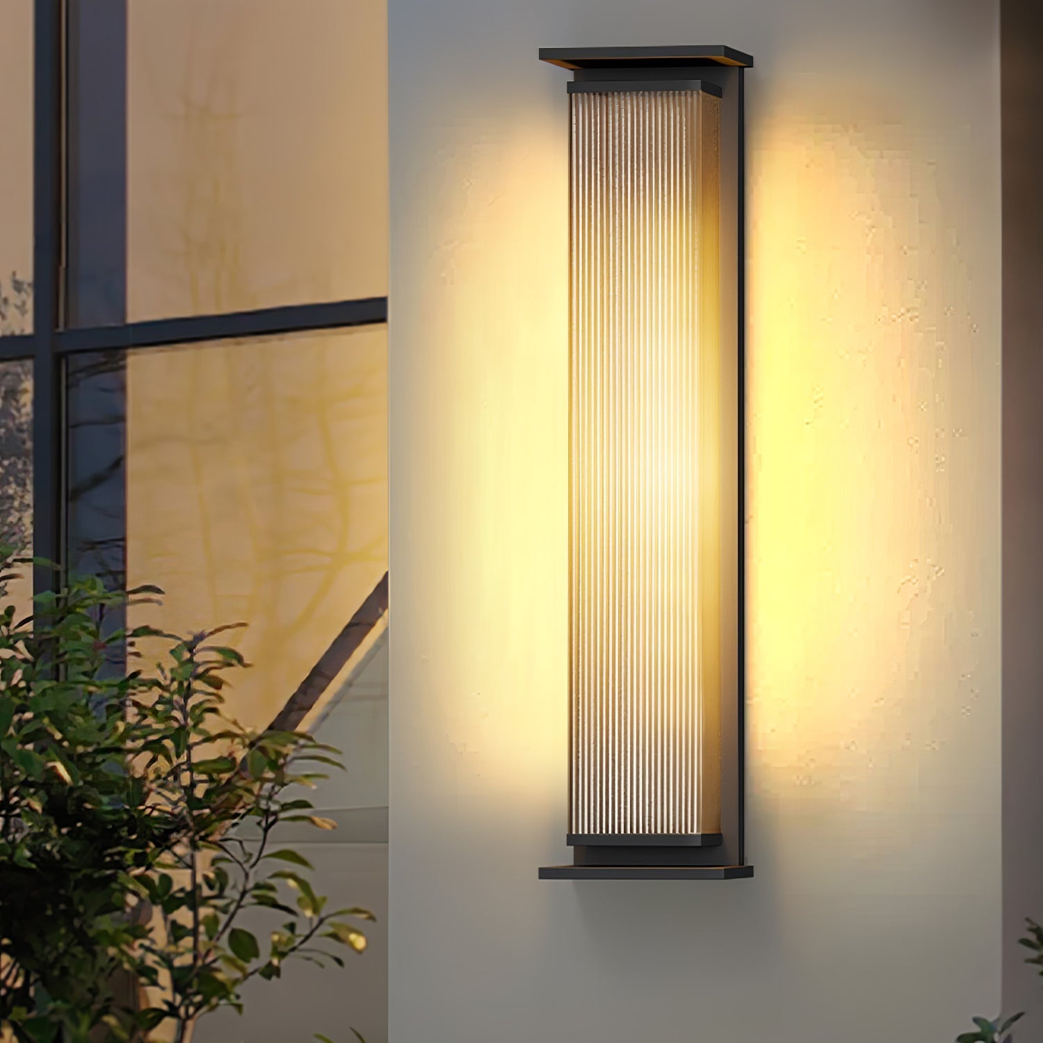 Rectangular Box Outdoor Wall Lamp Outdoor Lighting