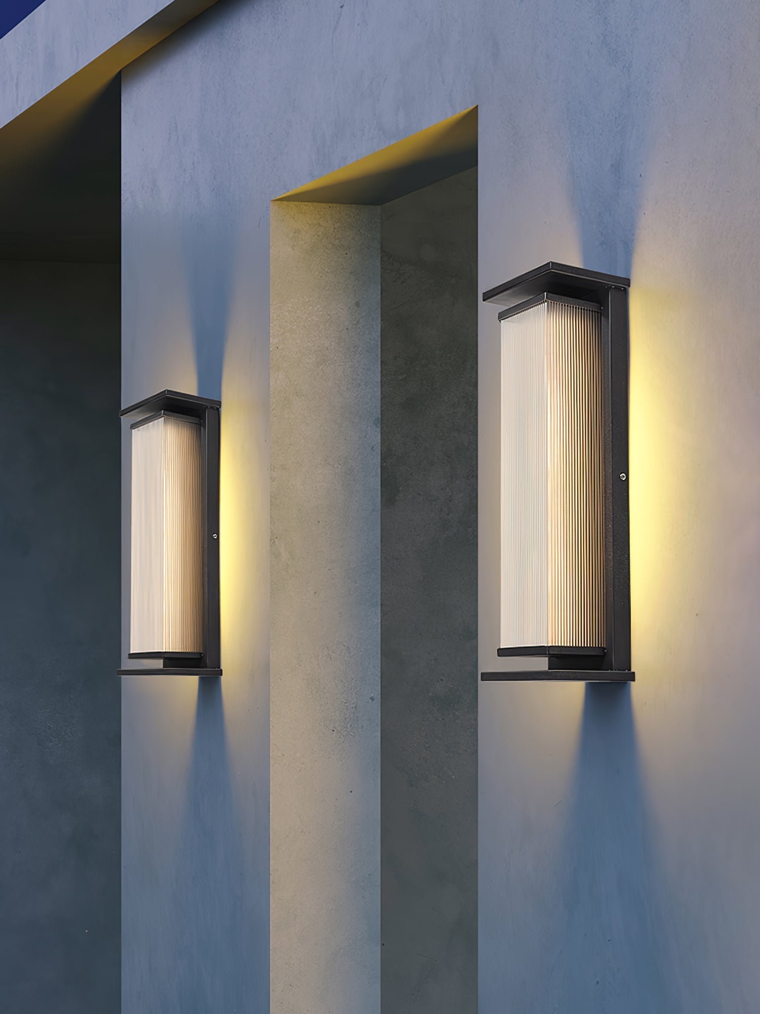 Rectangular Box Outdoor Wall Lamp Outdoor Lighting