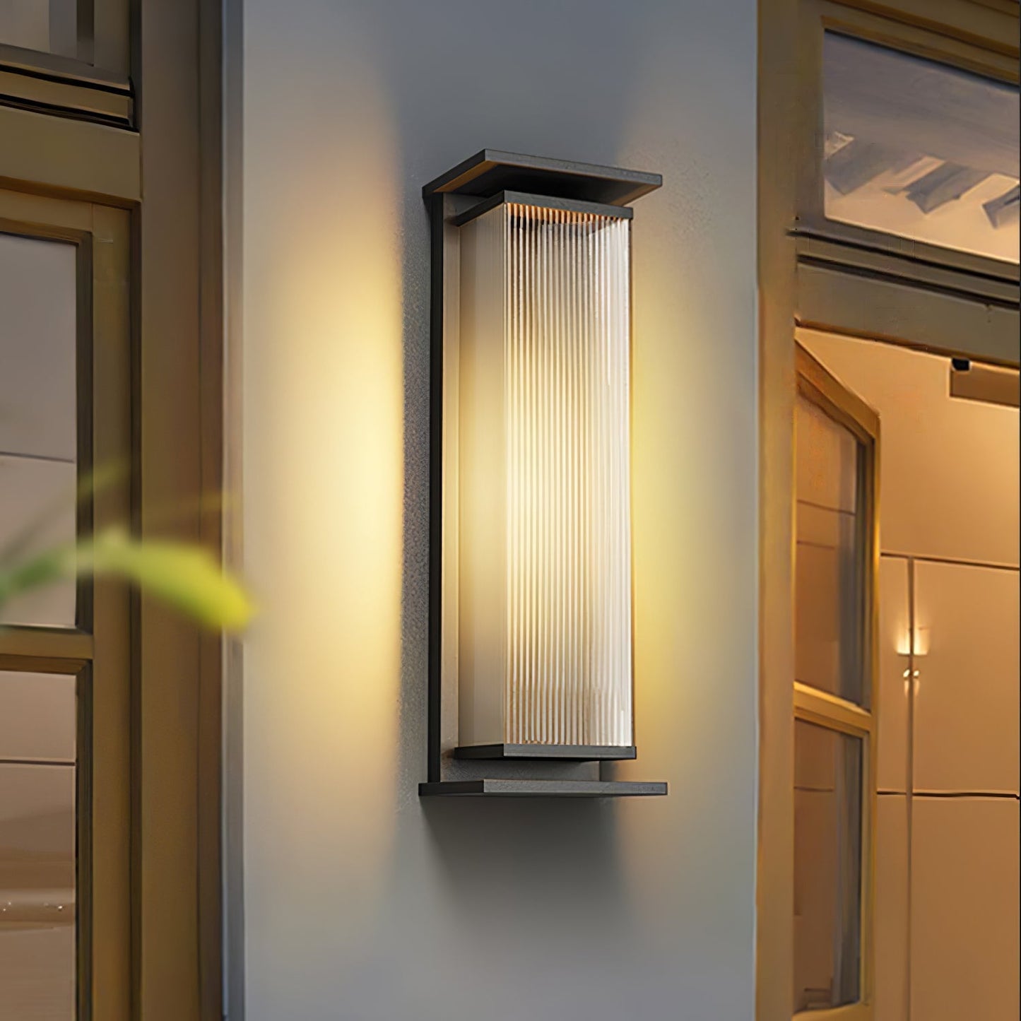 Rectangular Box Outdoor Wall Lamp Outdoor Lighting